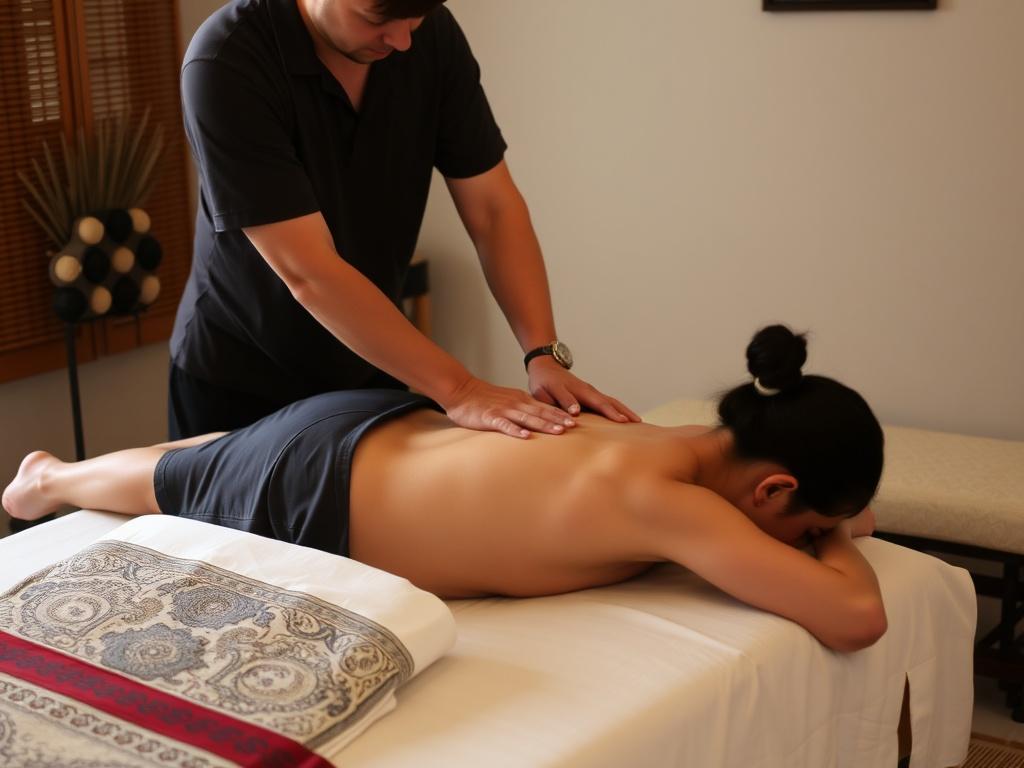 thai massage xxx. Common techniques